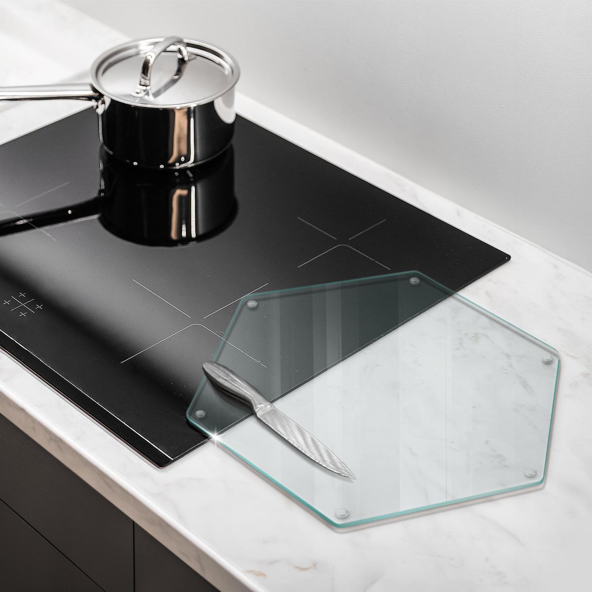 GLASPLATTE h40cm Transparent - Transparent, Glas (40/40cm) - Wallfluent