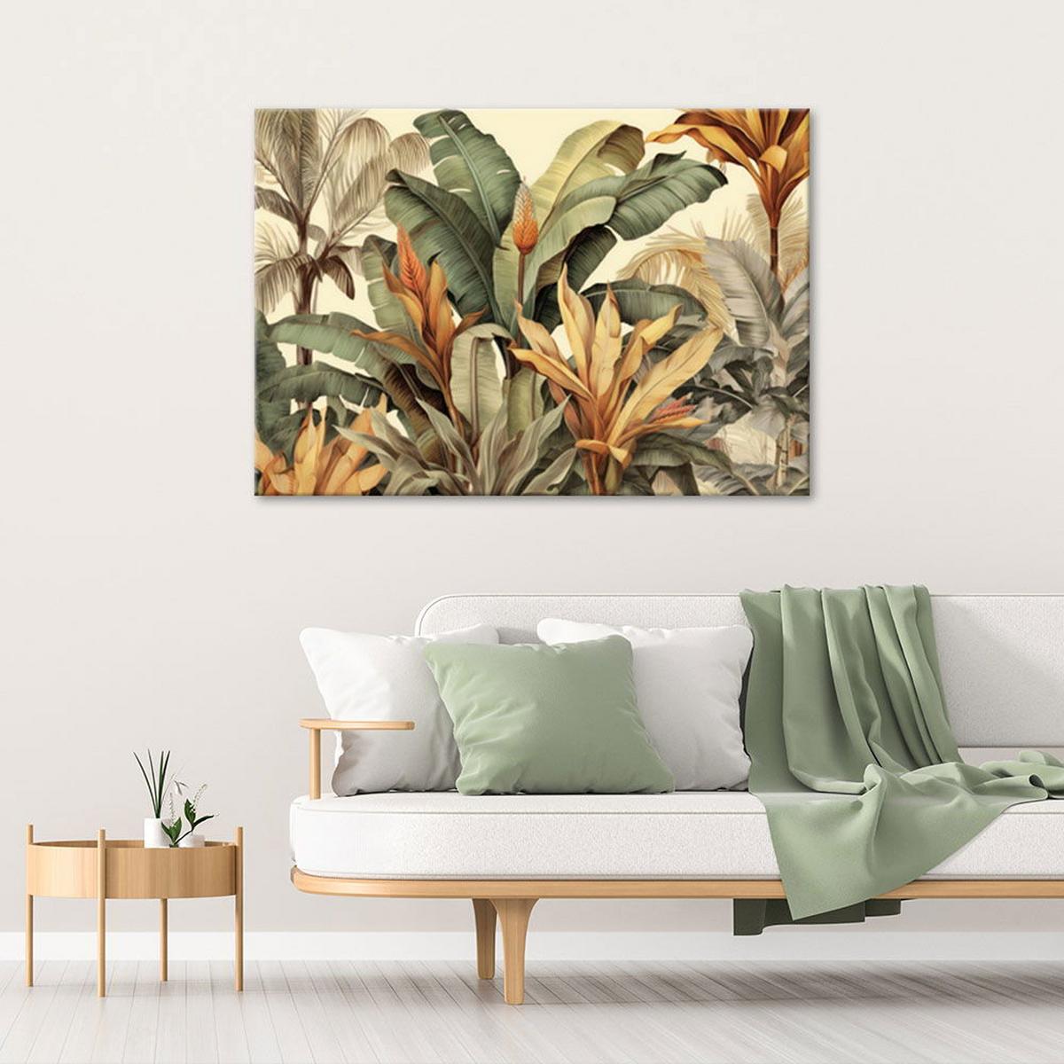 KUNSTDRUCK Beige 60/40 cm - Beige, Textil (60/40cm) - KUNSTLOFT
