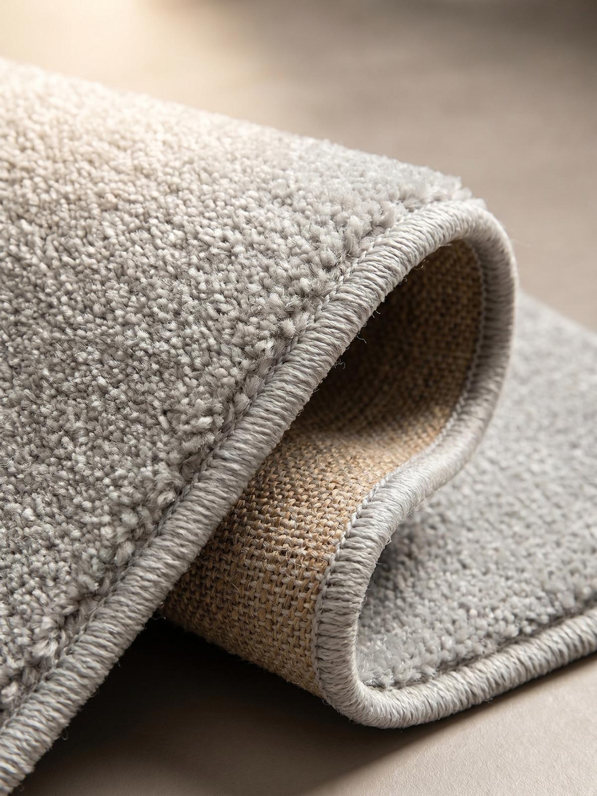 TEPPICH Kurzflor MAIN in Creme, einfarbig, Ø 160 cm - Beige, Textil (160/160cm) - KADIMA DESIGN
