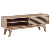 TV-MÖBEL Hellbraun TOLEDO 35/117/44 cm - Hellbraun, Holzwerkstoff (117/44/35cm) - Beliani