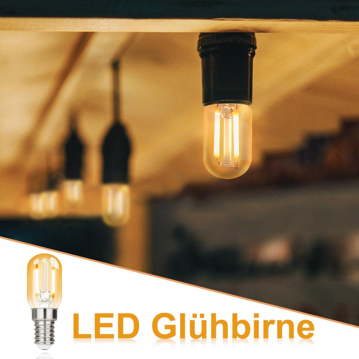 LED-LEUCHTMITTEL Attendorn II 6.4/2.2/2.2cm(2er-set) - Braun, Glas (2.2/2.2cm) - Nettlife