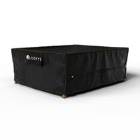 GARTENMÖBELABDECKUNG CoverSafe Pro schwarz - Schwarz, Kunststoff (210/90/250cm) - Juskys