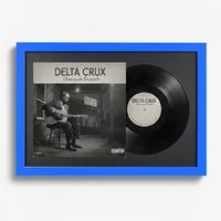 SCHALLPLATTEN BILDERRAHMEN 40/60 2er Set - Blau, Holz (60/40cm) - K-Möbel