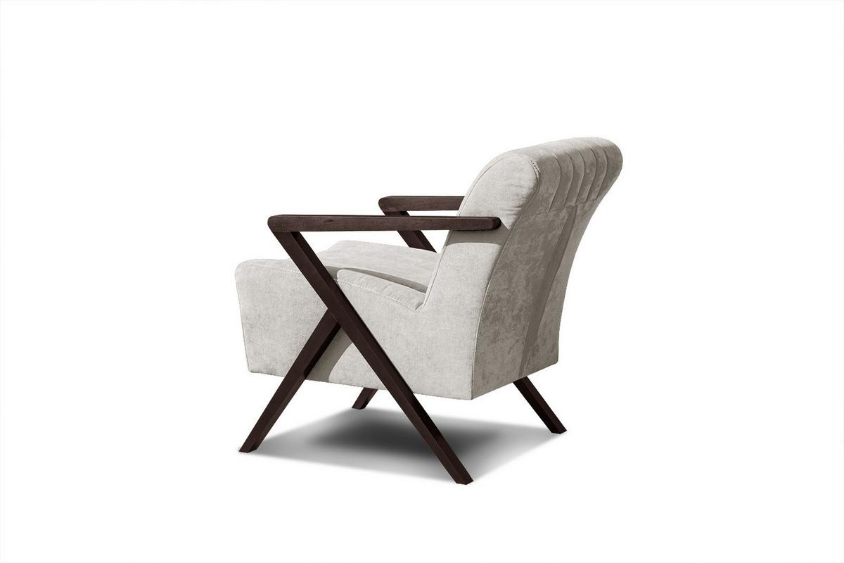 SESSEL LEBRON, ecru - Ecru, Holzwerkstoff/Textil (65/82/79cm) - Wozimo