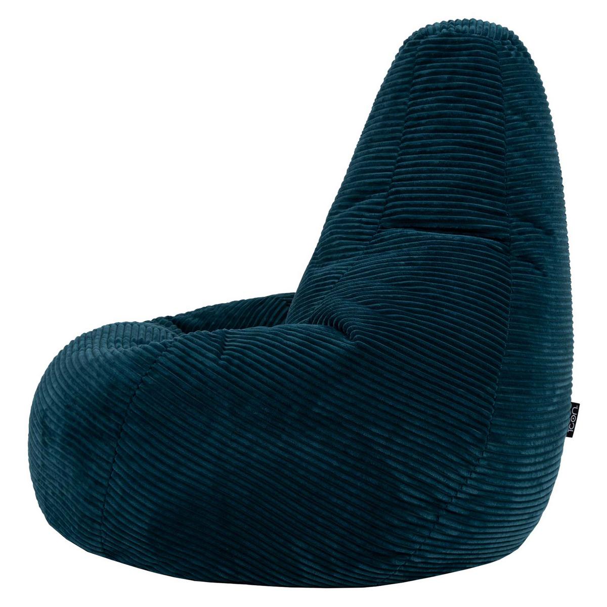 SITZSACK Dalton XXL Cord - Dunkelgrün, Textil (94/85/92cm) - icon
