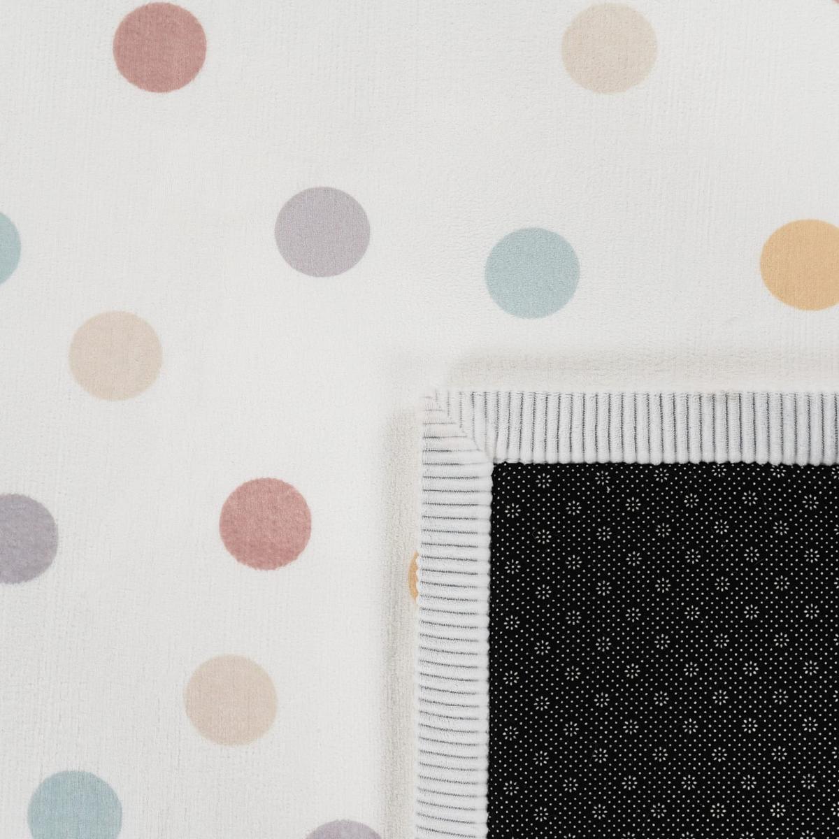 KINDERTEPPICH Waschbar, mit Punkte-Motiv, aus Polyester, Mehrfarbig, 120 x 160 cm - Multicolor, Textil (160/120cm) - KADIMA DESIGN