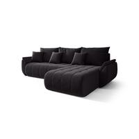 ECKSOFA Akita - Anthrazit, Holzwerkstoff/Textil (280/185cm) - Fun Möbel