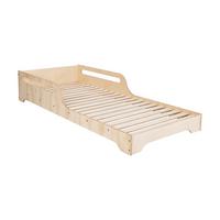 BODENBETT - Birkefarben, Holz (70/140cm) - arthur berndt