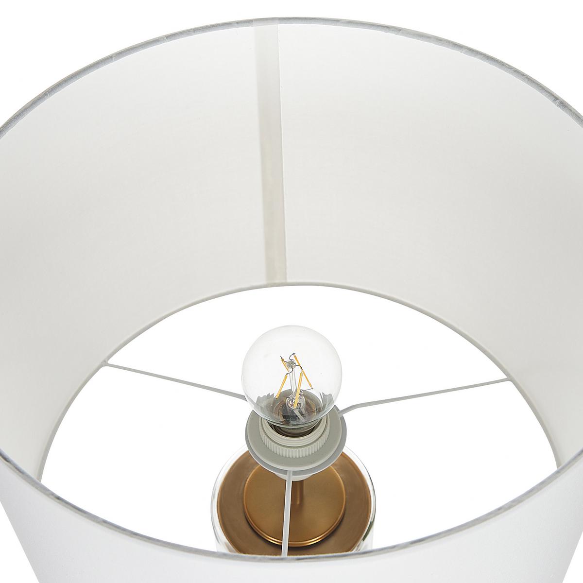 TISCHLAMPE Beatton 36/36/63 cm - Goldfarben, Metall (36/36/63cm) - Beliani
