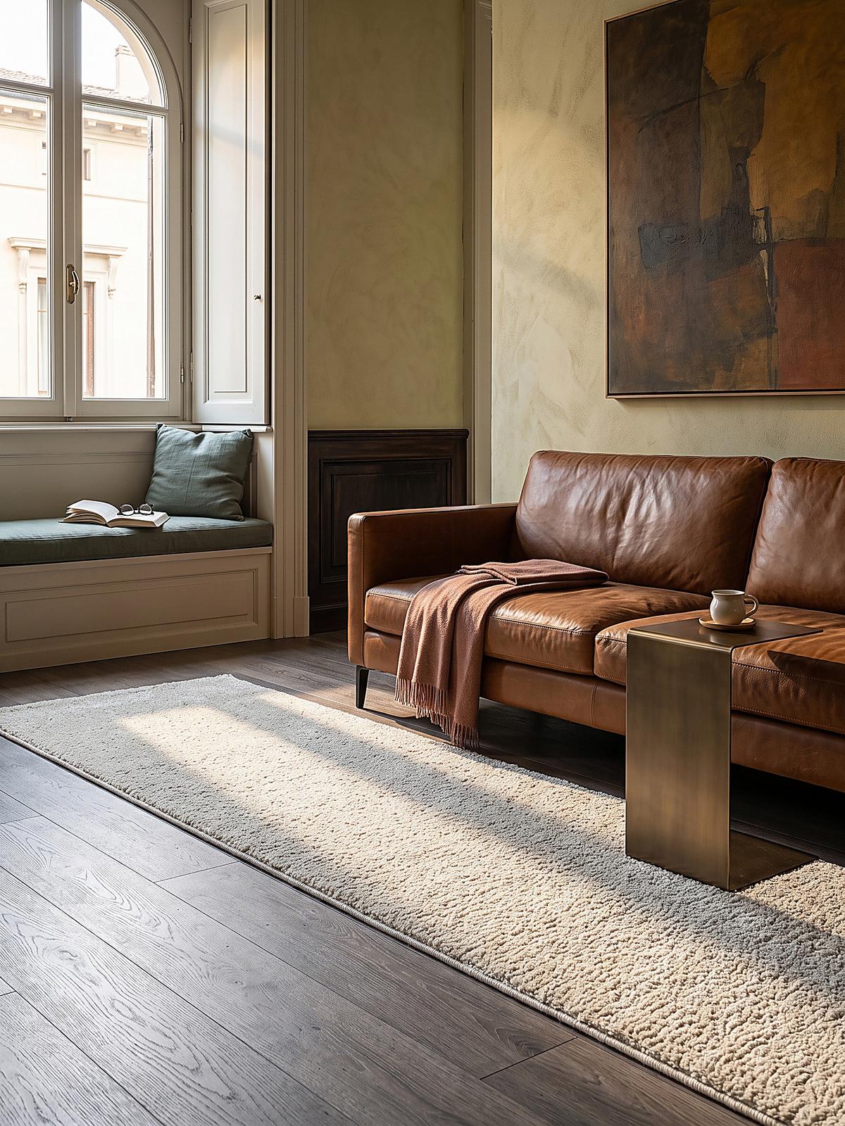 TEPPICHLÄUFER Uni BORMIDA Polypropylen Creme 80 x 150 cm - Beige, Textil (80/150cm) - KADIMA DESIGN