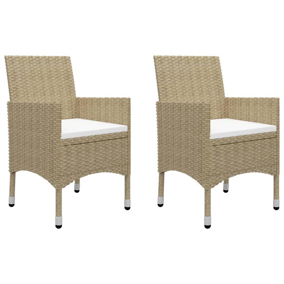 GARTENSET Yalich 3-teilig - Beige, Metall - Nettlife
