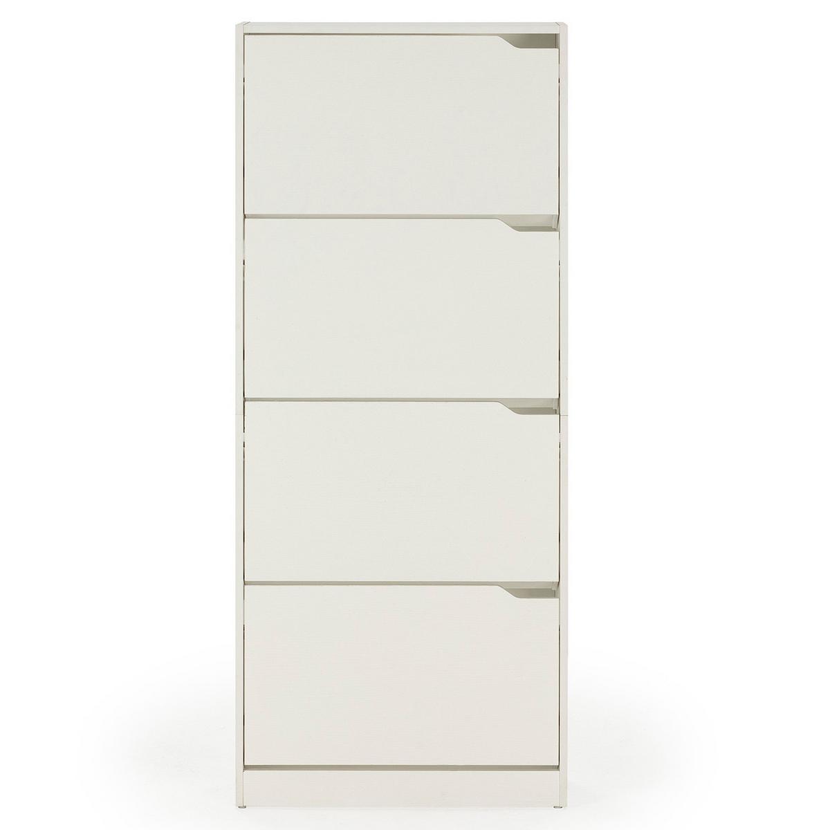 SCHUHRANK Angel, weiß - Weiß, Holzwerkstoff (63/150/24cm) - VS Venta-stock
