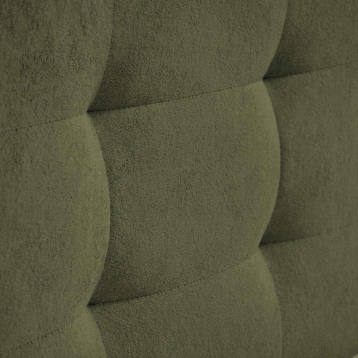 ECKSCHLAFSOFA Vinci mit universelle Ottomane, Grün - Buchefarben/Grün, Textil (236/151cm) - Beautysofa