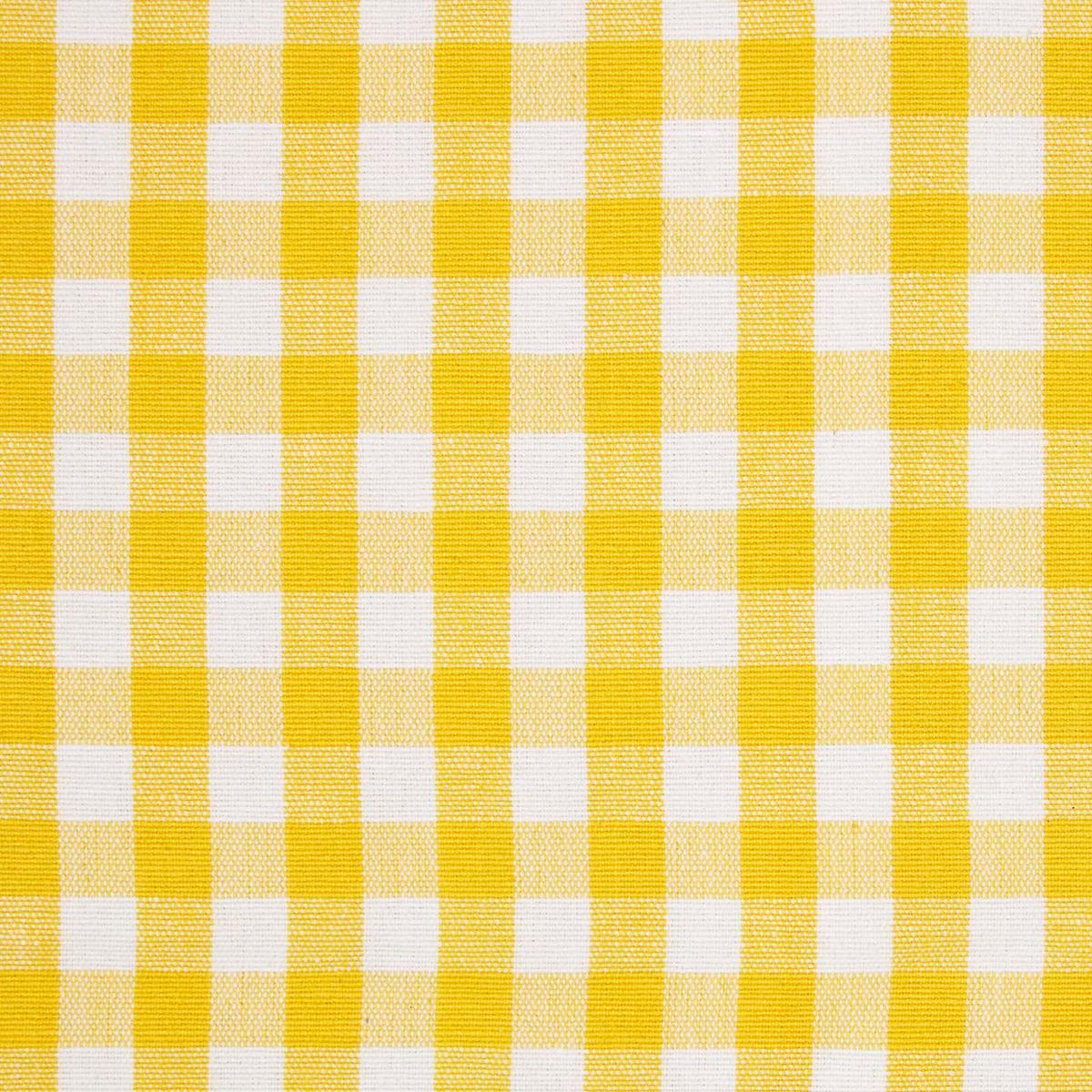 ÖSENVORHANG Vichy-Karo blickdicht 2er-Set, 137/182 cm - Gelb, Textil (137/182cm) - Homescapes