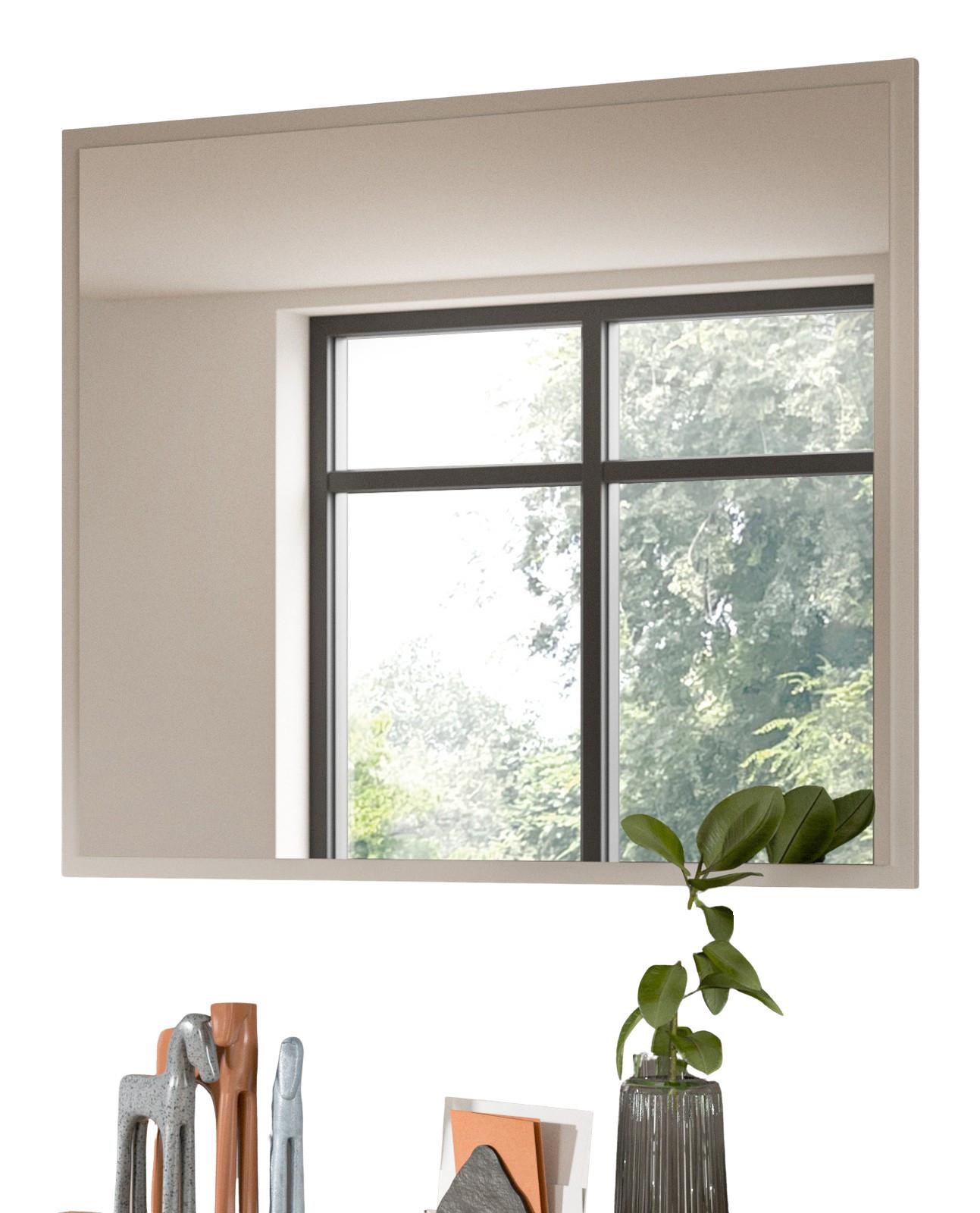 GARDEROBENSPIEGEL Kaschmir Sand, Flur Wandspiegel 80 x 70 cm - Kaschmir, Glas/Holzwerkstoff (80/70/2cm) - Inn.Furn