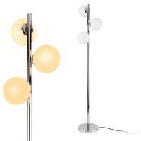 STEHLEUCHTE Gent - Grau, Metall (25/25/154cm) - lux.pro