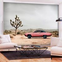 SELBSTKLEBENDE FOTOTAPETE Grau 98/70 cm - Braun/Grau, Kunststoff/Textil (98/1cm) - KUNSTLOFT