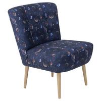 POLSTERSESSEL Kamle Flachgewebe blau - Blau, Kunststoff (58/78/68cm) - 58aufmkessel