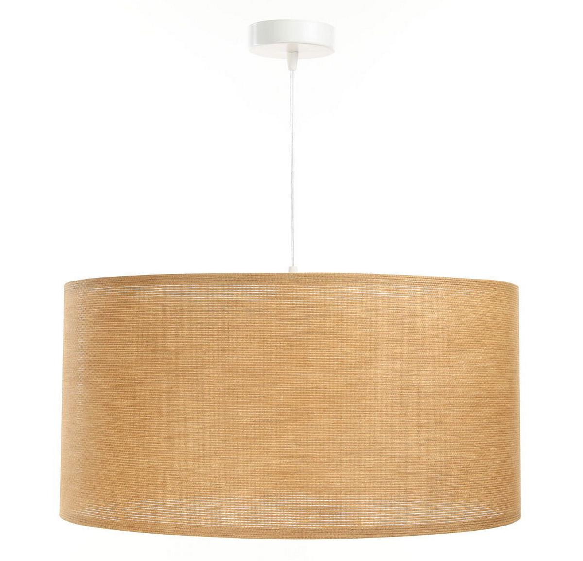 HÄNGELEUCHTE Beige 60/30 cm - Beige, Kunststoff (60/1/30cm) - ONZENO