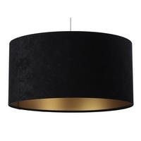 HÄNGELEUCHTE Gold 60/30 cm - Goldfarben/Schwarz, Kunststoff (60/1.1/30cm) - ONZENO
