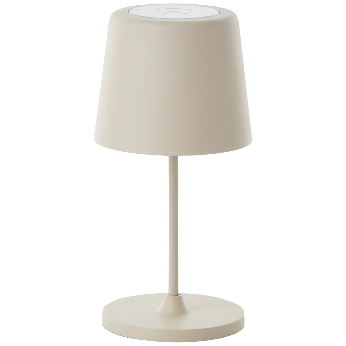 AUSSENTISCHLEUCHTE Kaami G90939/09 - Beige, Metall (10/10/37cm) - Brilliant