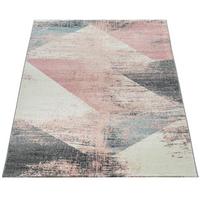 KURZFLORTEPPICH, mit Farbverlauf, aus Polypropylen, Mehrfarbig, 60 x 100 cm - Multicolor, Textil (100/60cm) - KADIMA DESIGN