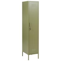 BÜROSCHRANK Metall Grün Frome - Grün, Metall (38/185/50cm) - Beliani