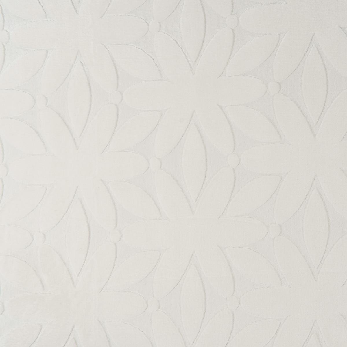 TEPPICH Cremeweiß 160 cm Hood - Creme/Weiß, Textil (160/160cm) - Beliani
