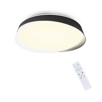 LED-DECKENLEUCHTE Beatrix 42/42/8 cm - Schwarz, Kunststoff (42/42/8cm) - Nettlife