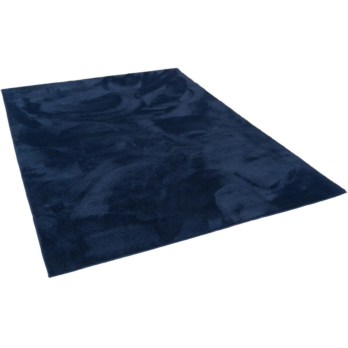 FELLTEPPICH SUPER SOFT PEARL - Dunkelblau, Textil (120/170cm) - Pergamon