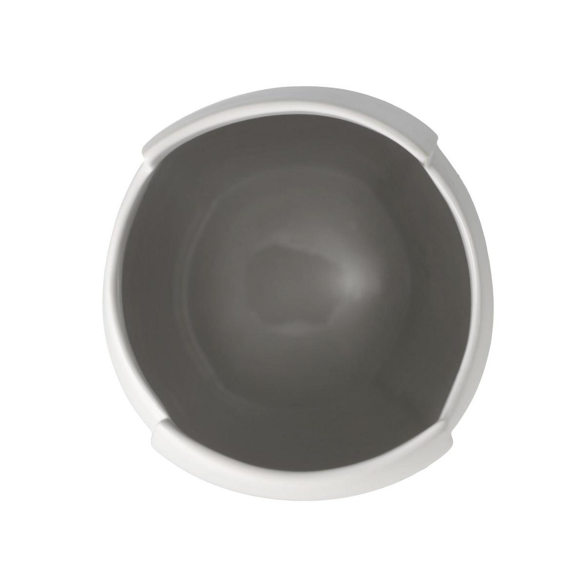 VASE Ova weiß 21 cm - Weiß, Keramik (21cm) - Goebel