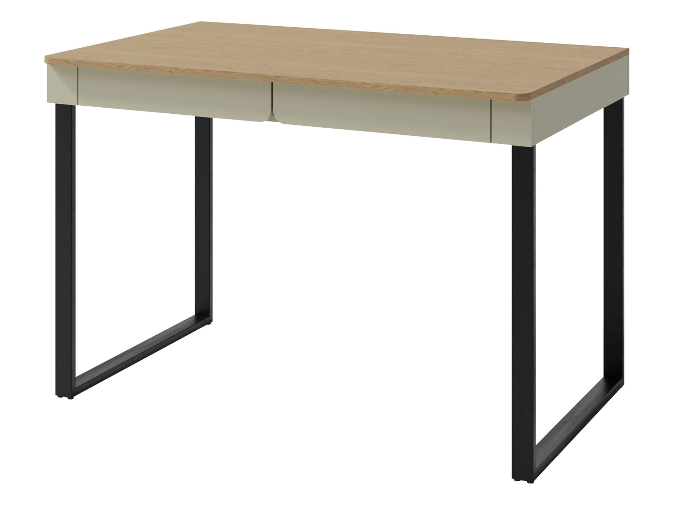 SCHREIBTISCH Luca LC11 - Schwarz/Grün, Holzwerkstoff (125/63/75cm) - MIRJAN24