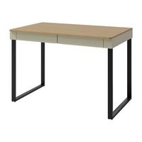 SCHREIBTISCH Luca LC11 - Schwarz/Grün, Holzwerkstoff (125/63/75cm) - MIRJAN24