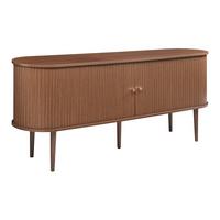 SIDEBOARD Mapia - Walnussfarben, Holzwerkstoff (166/70/40cm) - [en.casa]