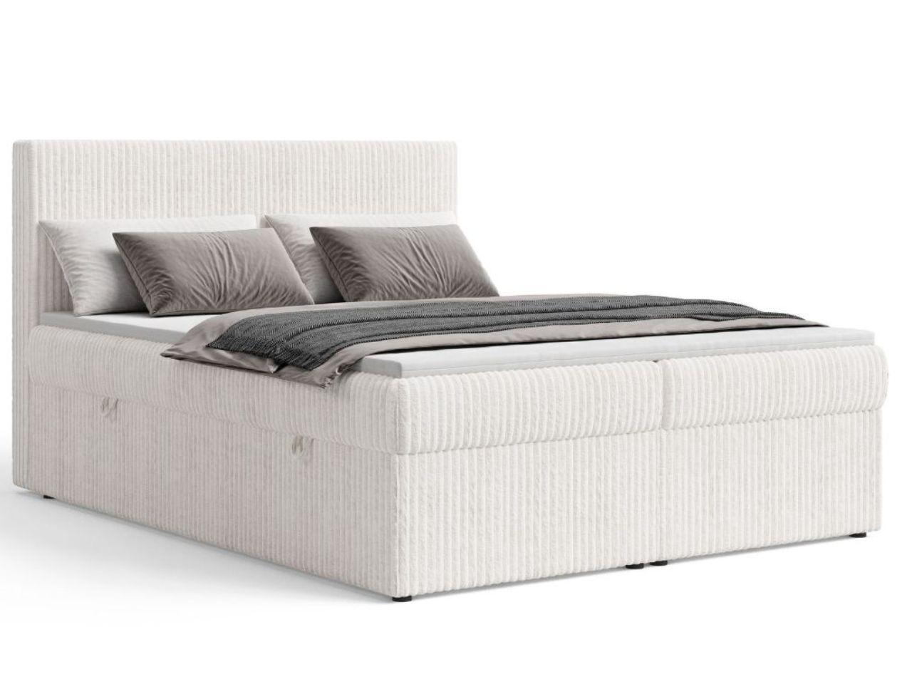 BOXBETT Brisa 200x200 Creme - Creme, Holz/Textil (200/200cm) - Graingold