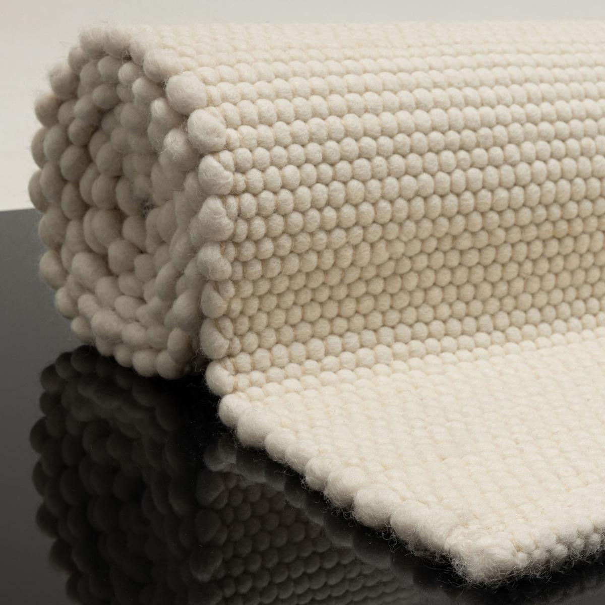 HANDWEBTEPPICH Atlas 190x250 cm - Weiß, Textil (190/250cm) - Rug and Roll