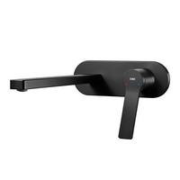 WASCHTISCHARMATUR mit Luftsprudler Messing Schwarz - Schwarz, Metall (21/7/28.8cm) - EMKE