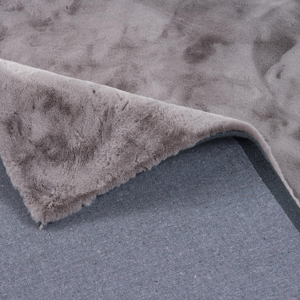 FELLTEPPICH LUXUS SUPER SOFT PLUSH - Grau, Textil (180/250cm) - Pergamon