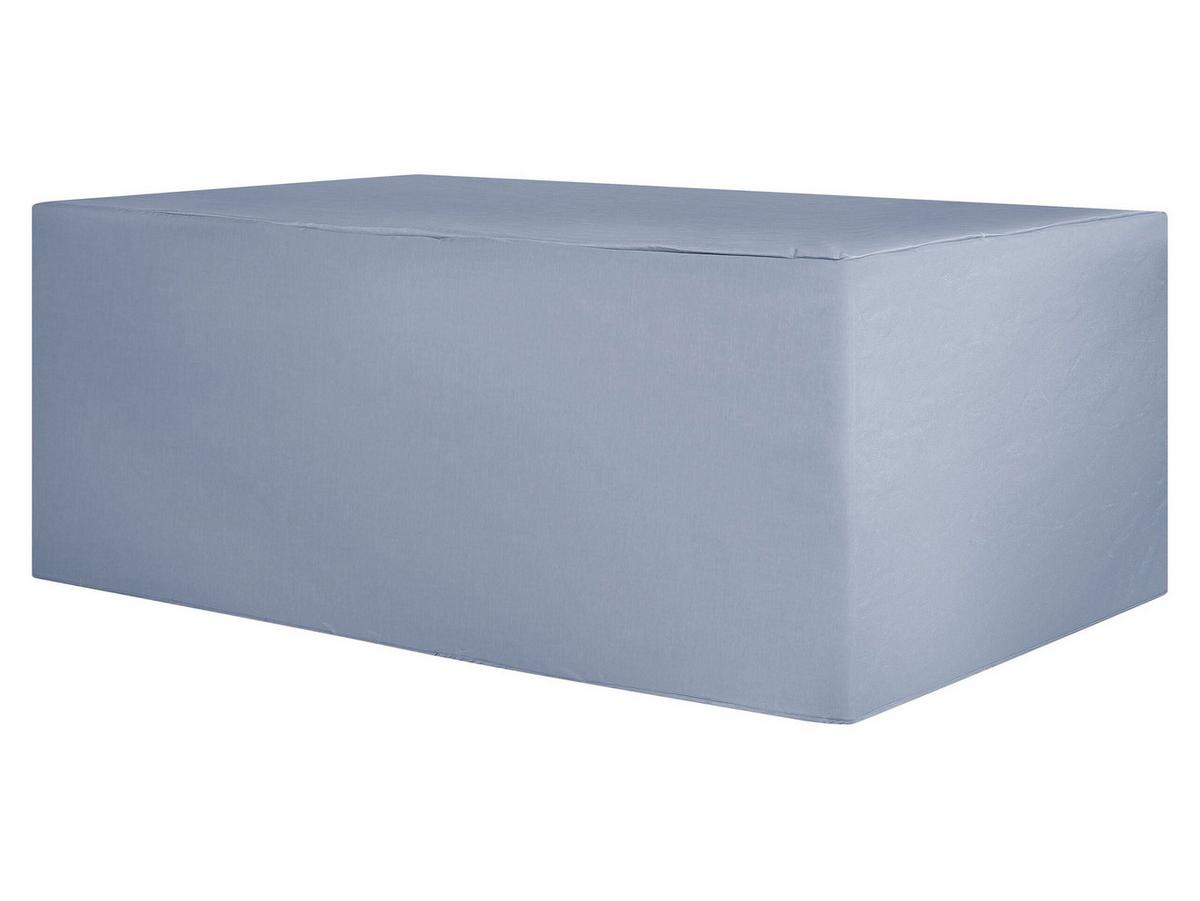 REGENSCHUTZ für Gartenmöbel 260/120/90 cm Chuva - Grau, Kunststoff (260/90/120cm) - Beliani