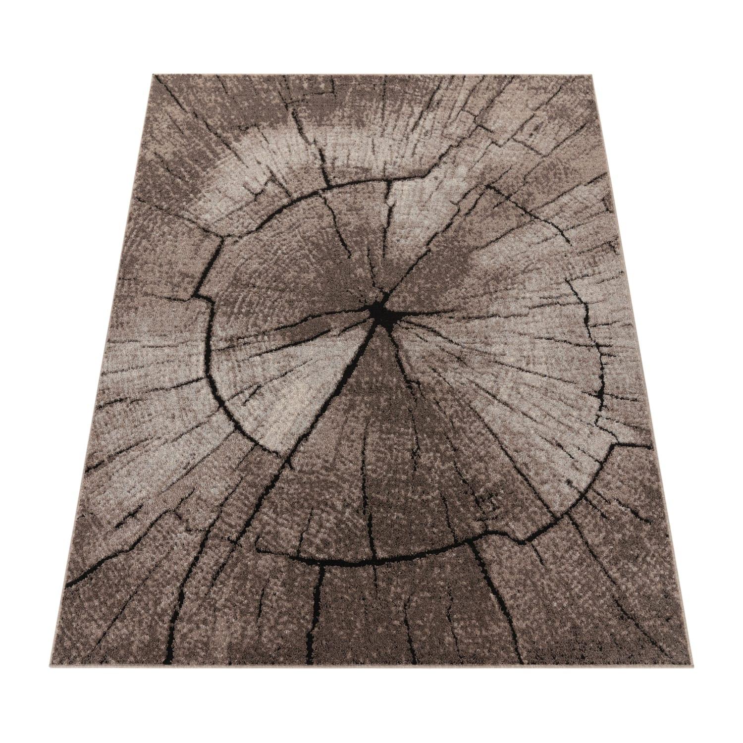 KURZFLORTEPPICH, mit Struktur, Natur, 80 x 150 cm - Braun, Textil (80/150cm) - KADIMA DESIGN
