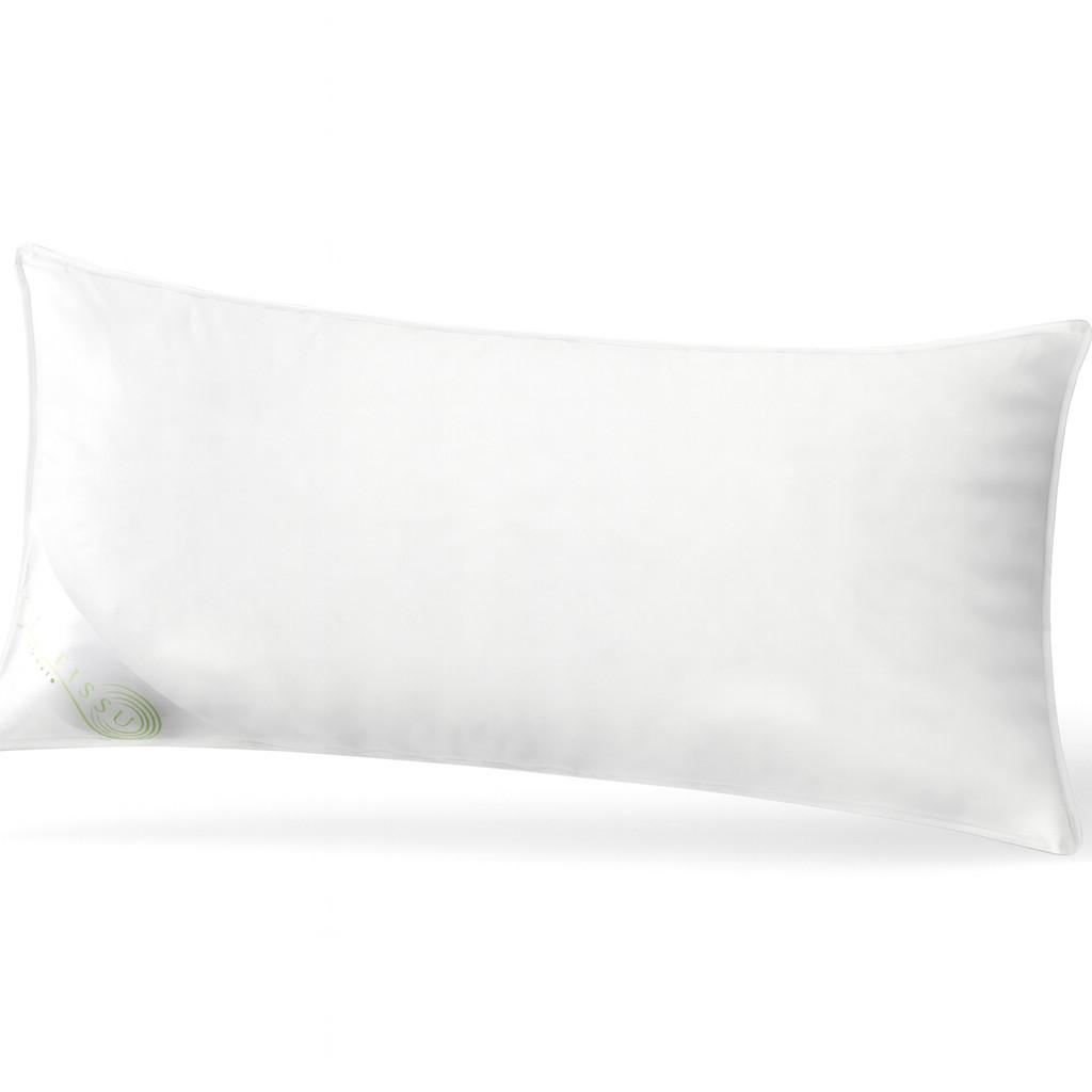 KOPFKISSEN BeauNuit FK 40x80cm Weiß - Weiß, Textil (80/40cm) - Beautissu 