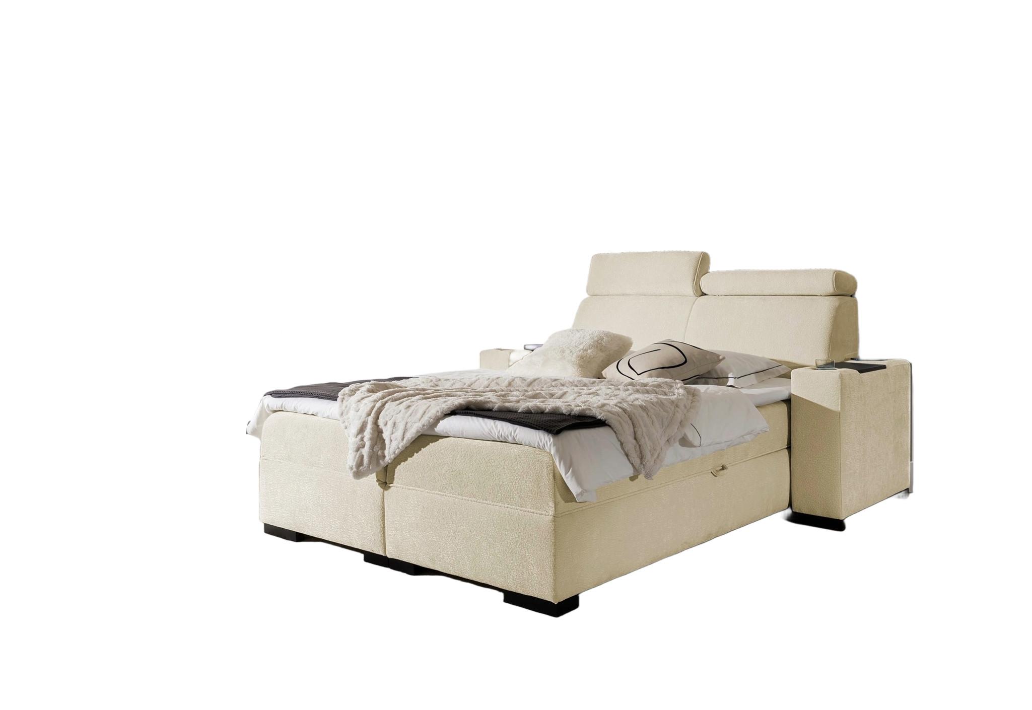 BOXBETT Nestor Dress Me Set.2 - Beige, Holzwerkstoff/Textil (200/200cm) - Fun Möbel