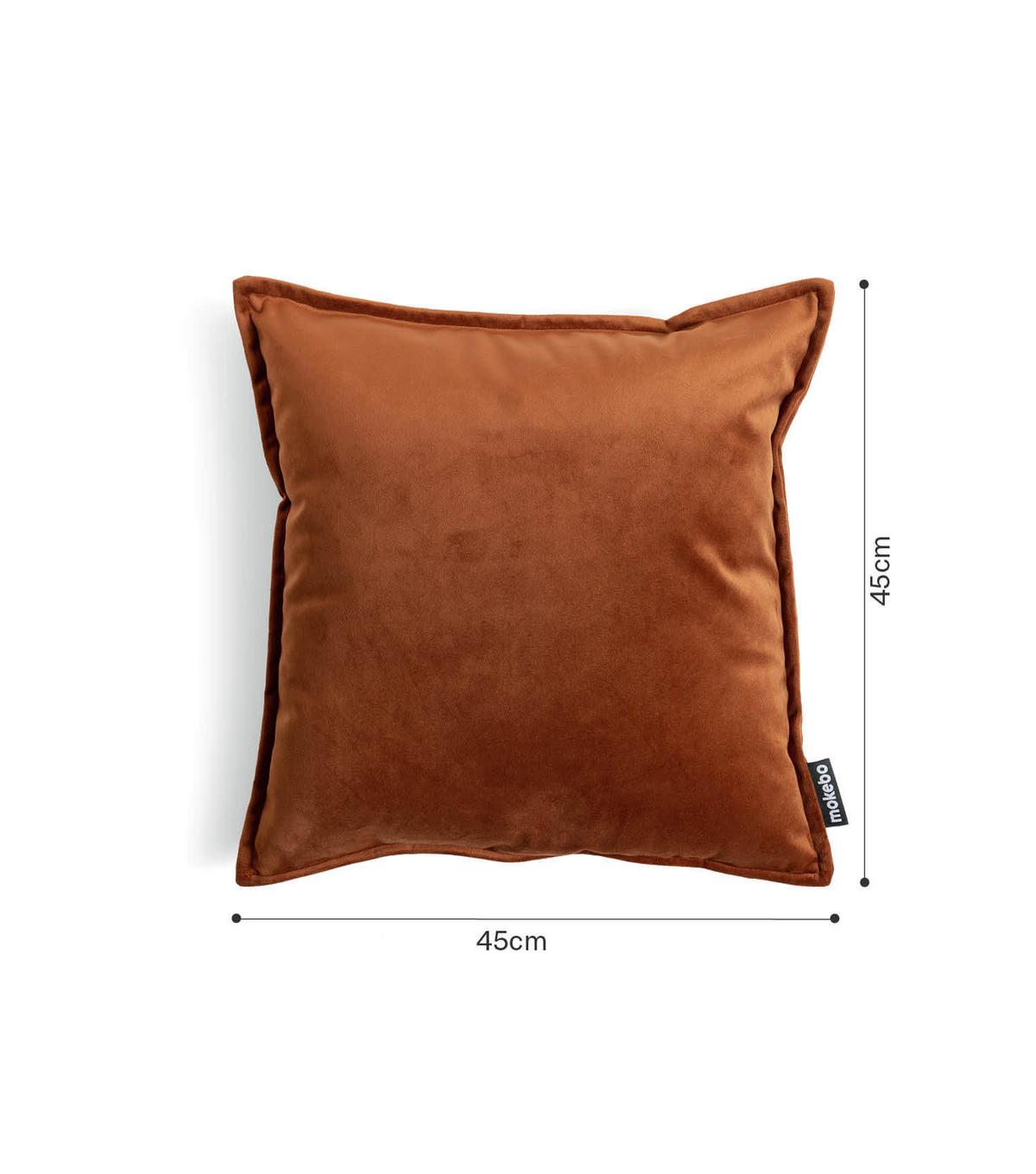 DEKOKISSEN SET Cuddle - Orange, Textil (45/45cm) - Mokebo