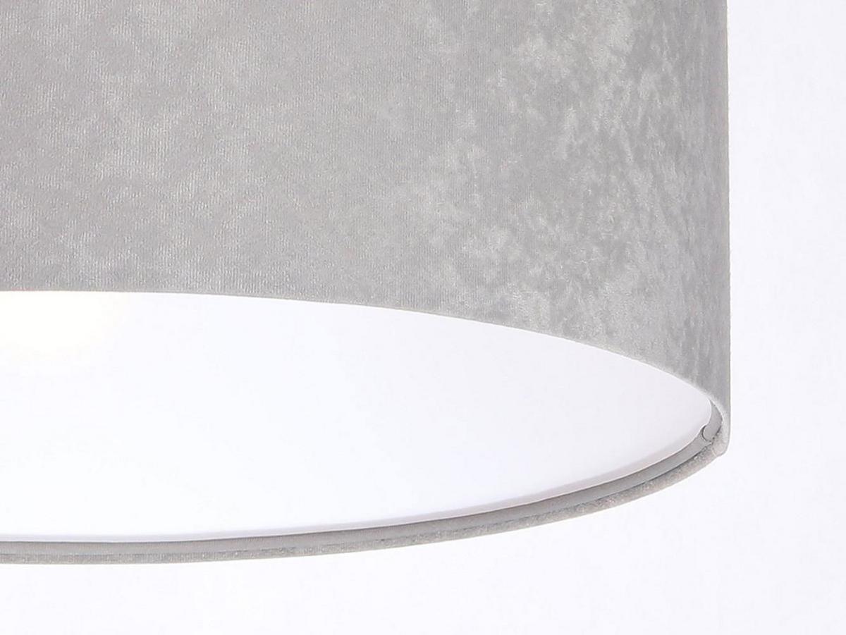 HÄNGELEUCHTE Grau 60/30 cm - Weiß/Grau, Kunststoff (60/1.1/30cm) - ONZENO