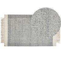 KURZFLOR-TEPPICH Tatlisu 150/80 cm - Grau, Textil (80/150cm) - Beliani