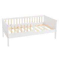 KINDERBETT 70x140 cm Weiß/Natur - Multicolor, Holz (70/140cm) - ML-DESIGN