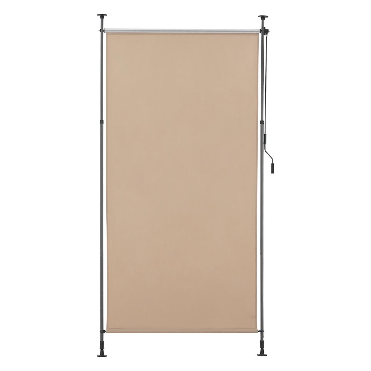KLEMMMARKISE Cimarra - Sandfarben, Textil/Metall (150/270cm) - pro.tec