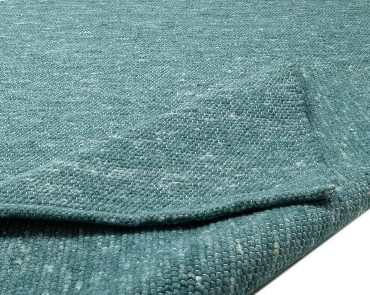 WEBTEPPICH Hörnum 40x60 cm - Petrol, Textil (40/60cm) - Sansibar SYLT