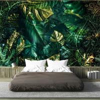 SELBSTKLEBENDE FOTOTAPETE 294/210 cm - Goldfarben/Grün, Kunststoff/Textil (294/1cm) - KUNSTLOFT