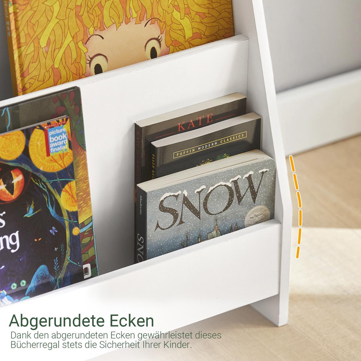 KINDERREGAL Weiß - Weiß, Holzwerkstoff (80/88/32cm) - SoBuy